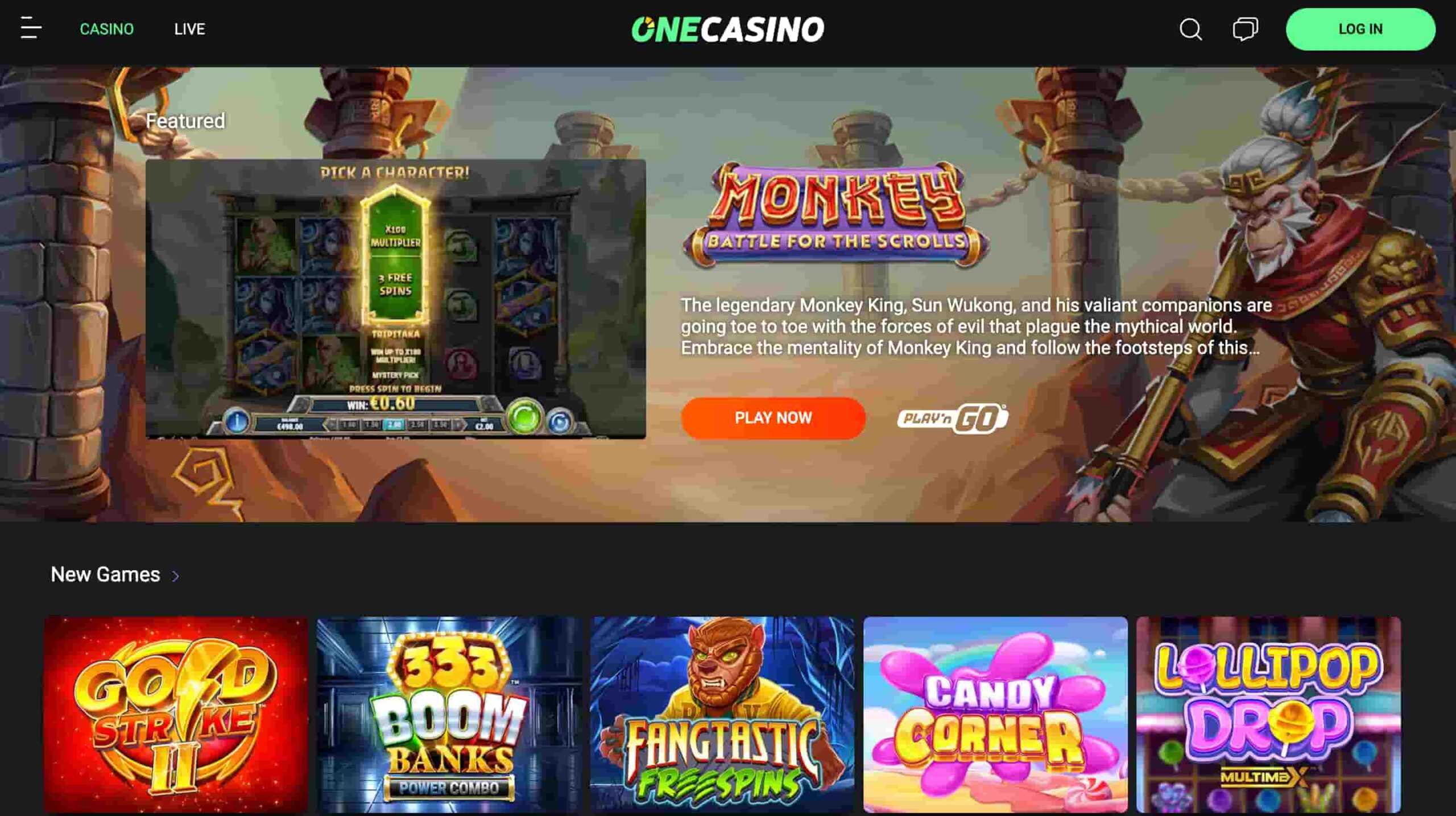 One Casino Overview